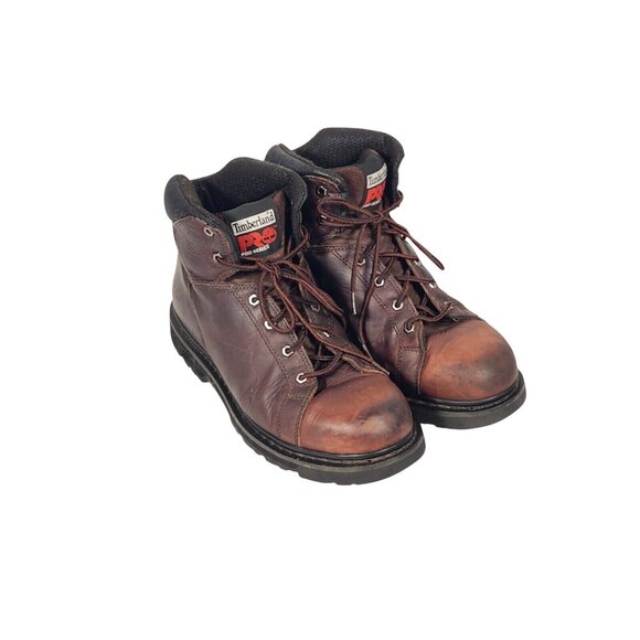 Timberland Pro Mens Steel Toe Boots Lace Up Oil Slip Resistant 12M main image 5